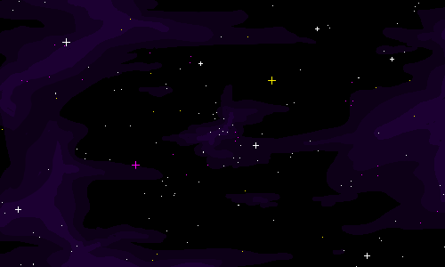pixel art space